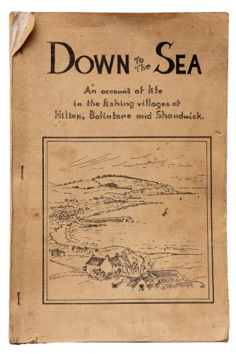 Original copy of Down to the Sea
