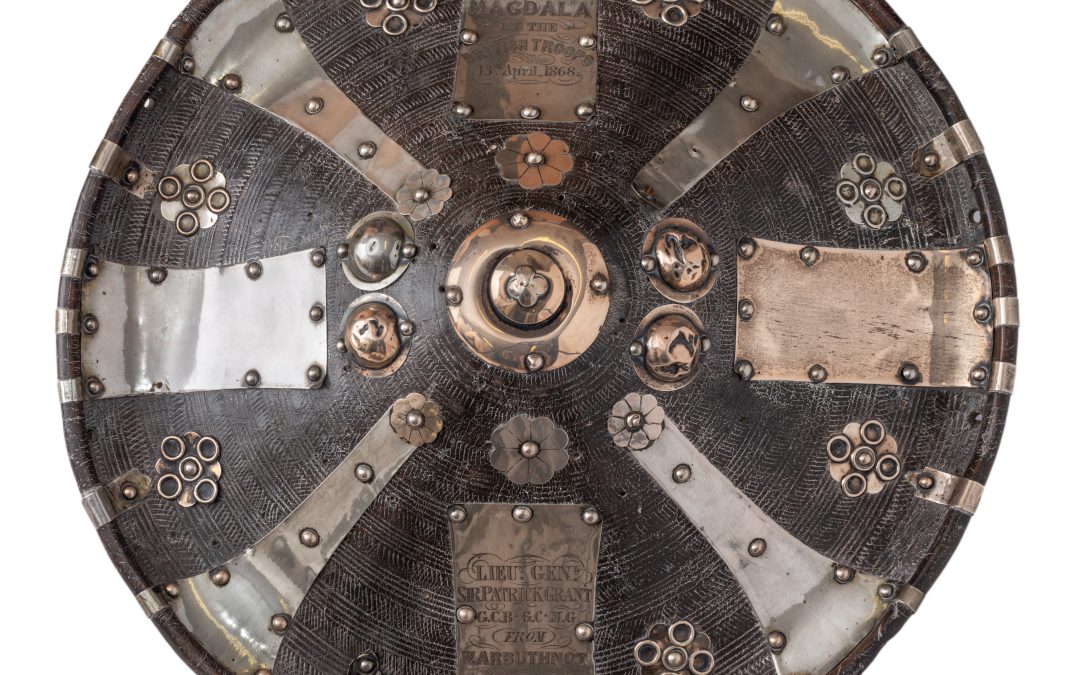 Ethiopian Shield taken from the Battle of Maqdala