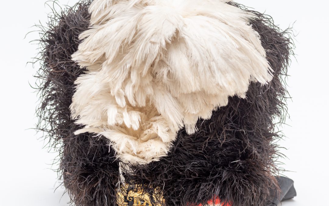 Ostrich Feather Military Headwear