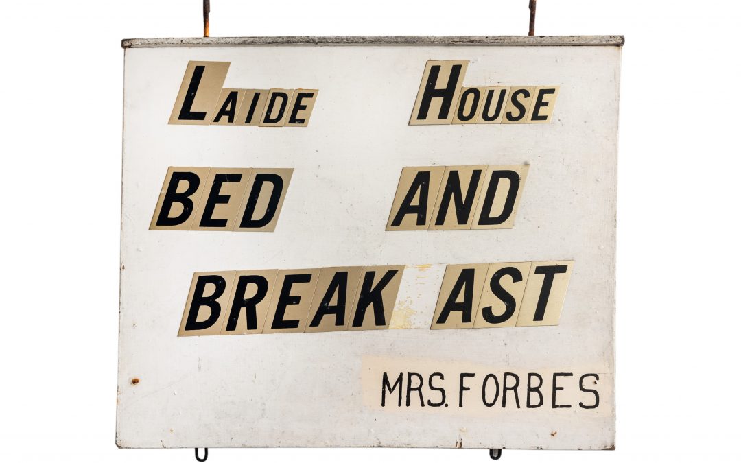 Bed & Breakfast Sign