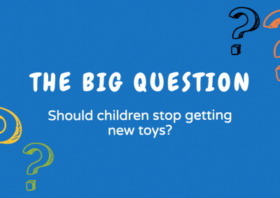 Should children stop getting new toys?